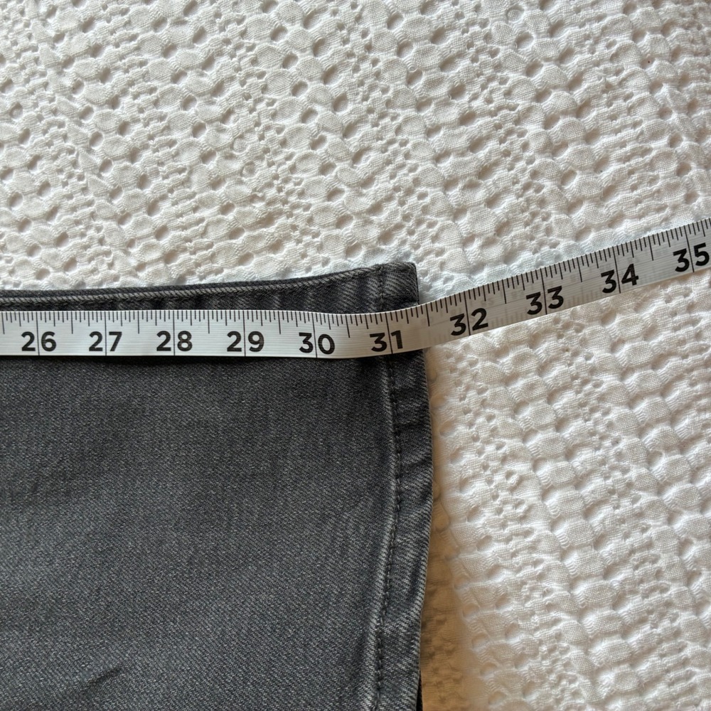 NWT Levi Ribcage Bell Women 26 Dark Gray High Waisted Flare Festival Boho Casual - Picture 14 of 16